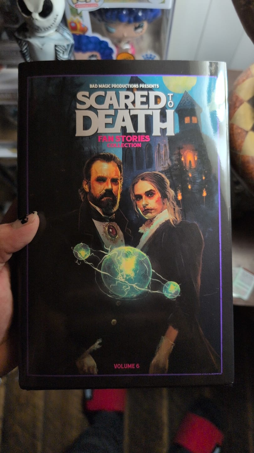 Customer photo review of Scared To Death Book Vol 6 SIGNED