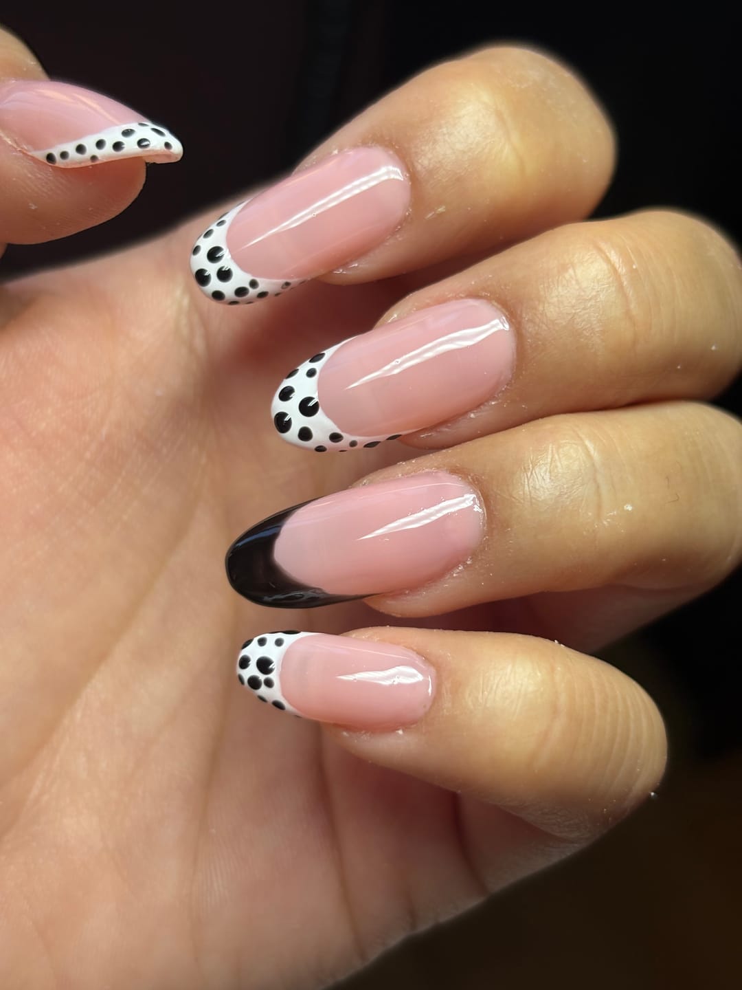 Customer photo review of Gel-X® Tips Natural Stiletto Largo (280und)