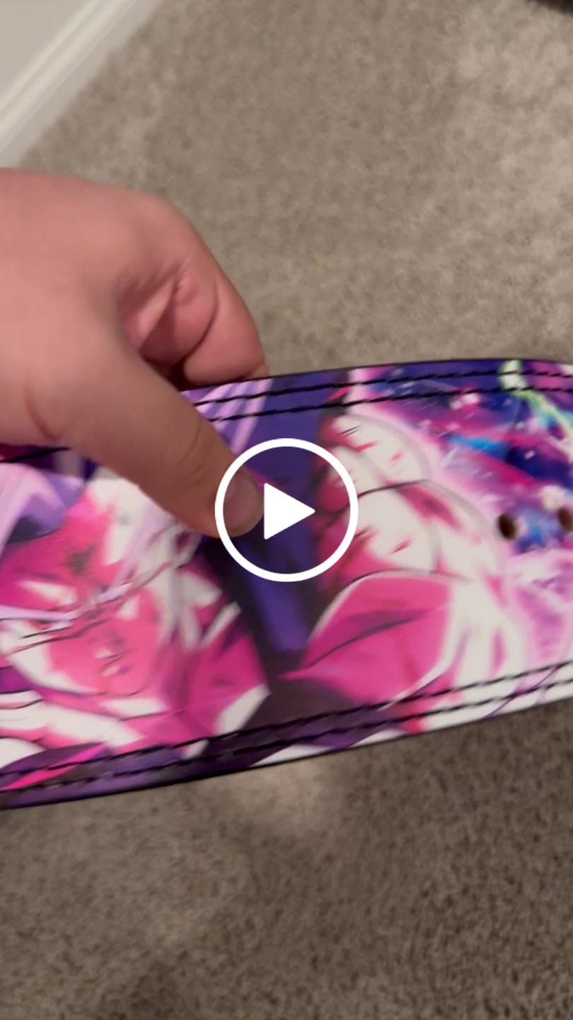 Customer video review of Rage Lever Belt