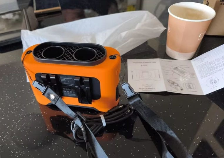 Customer photo review of DualForce Tradie Waist Fan 14500mAh