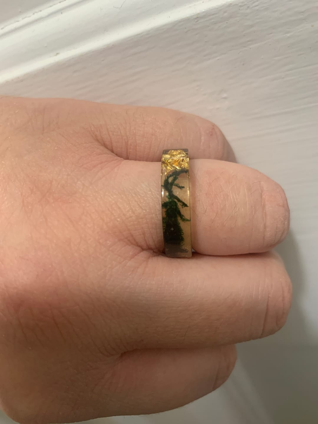 Customer photo review of Forest Soul Ring
