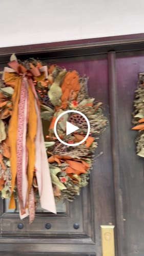 Customer video review of Haven Harvest Wreath Ribbon