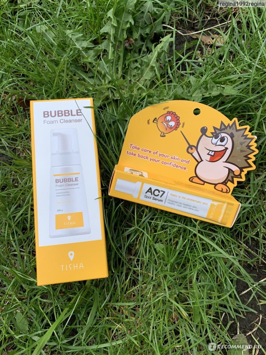 Customer photo review of Почистваща пяна срещу разширени пори и черни точки Tisha Bubble Foam Cleanser