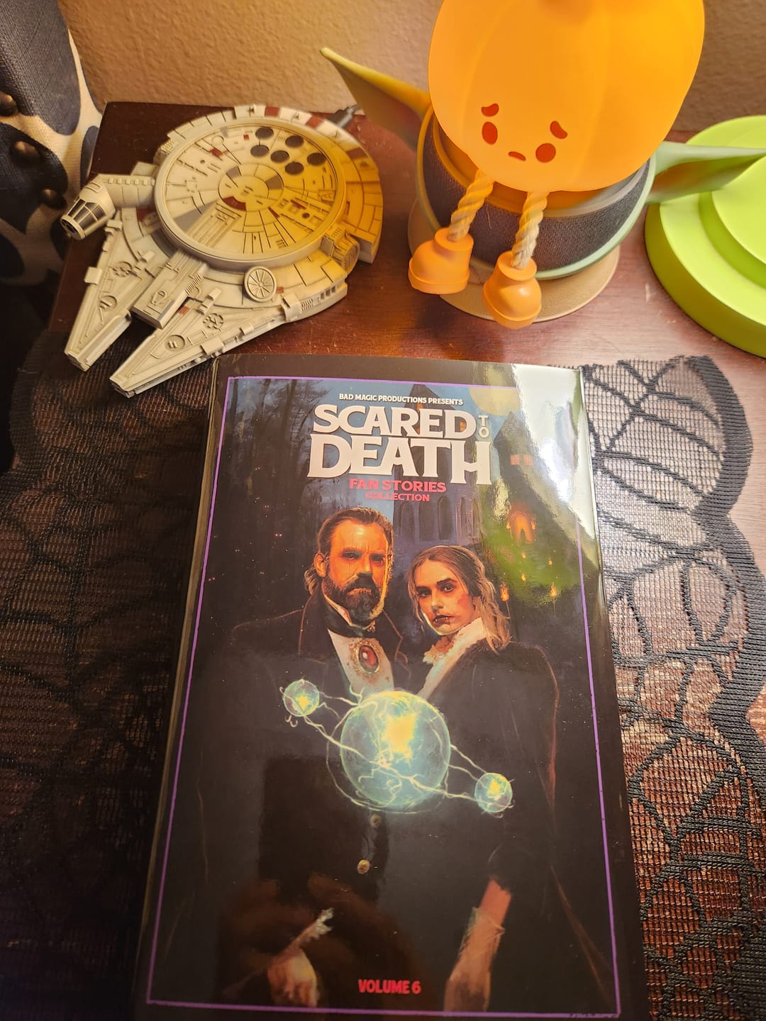 Customer photo review of Scared To Death Book Vol 6 SIGNED