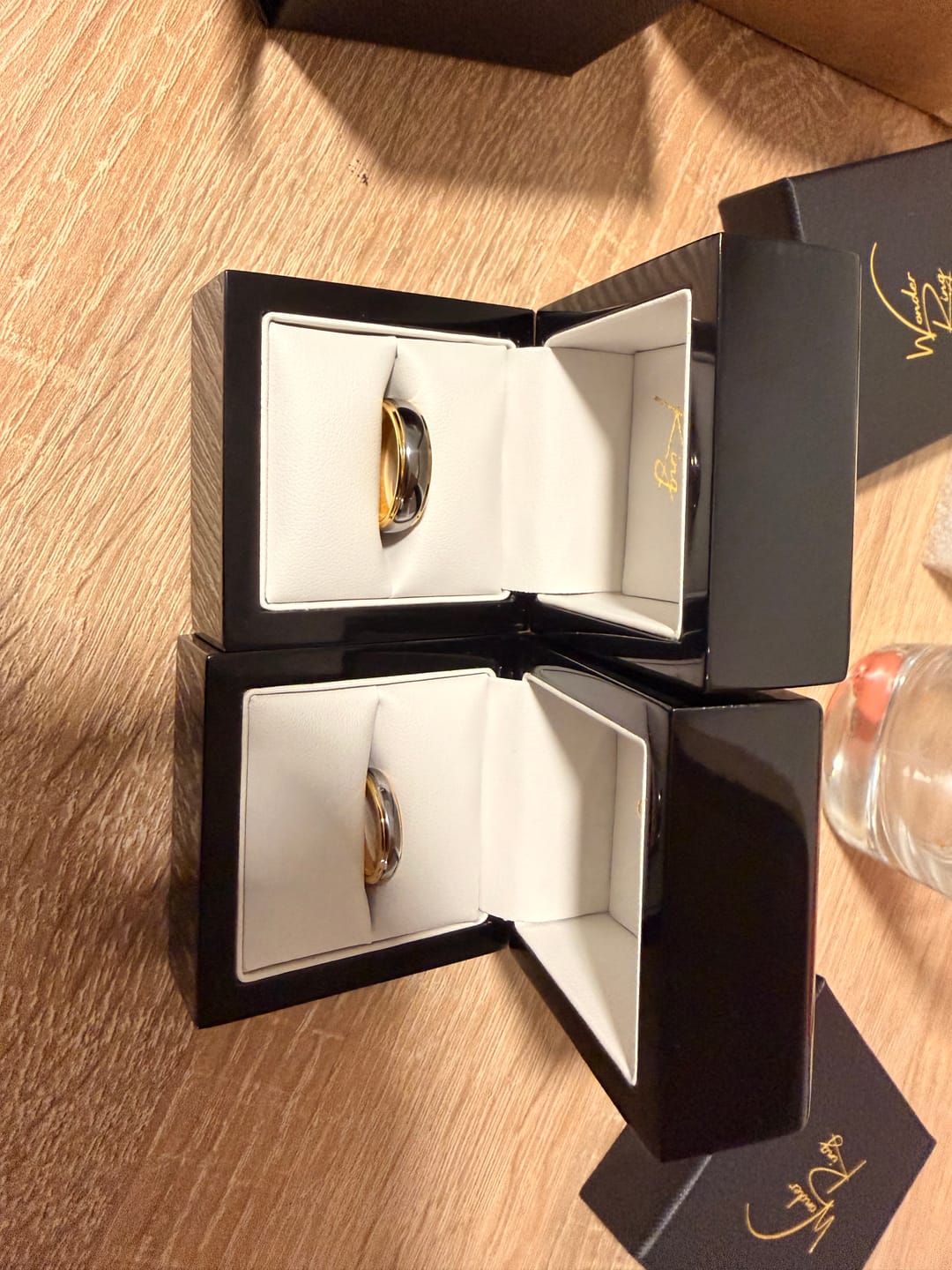 Customer photo review of The Vulcan Mirror Wonder Ring Set