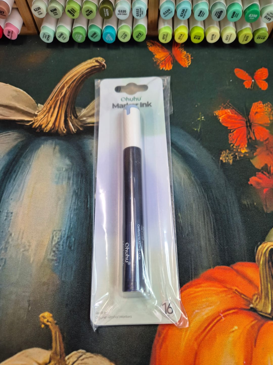 Customer photo review of Ohuhu Marker Ink BV38 / B290 / PB1 Refill for Alcohol marker