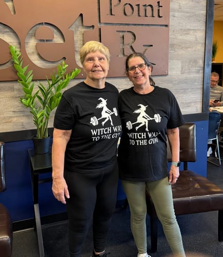 Customer photo review of Witch Way T-Shirt