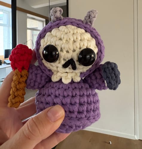 Customer photo review of Mini Crafts™ Learn-To-Crochet Kits