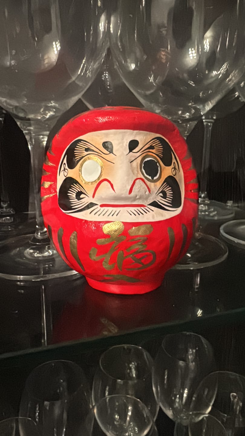 Customer photo review of Daruma Rojo Japonés - de 9 a 15 cm