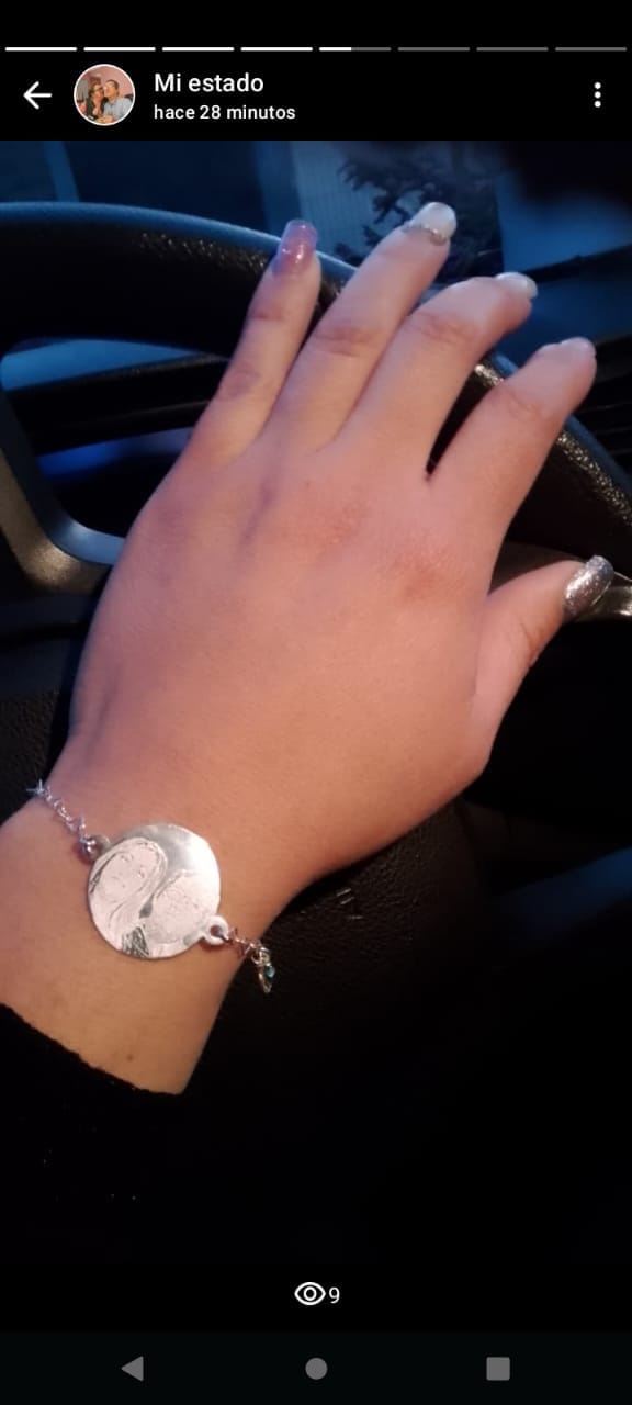 Customer photo review of Pulsera Classic Valley 1 a 4 rostros
