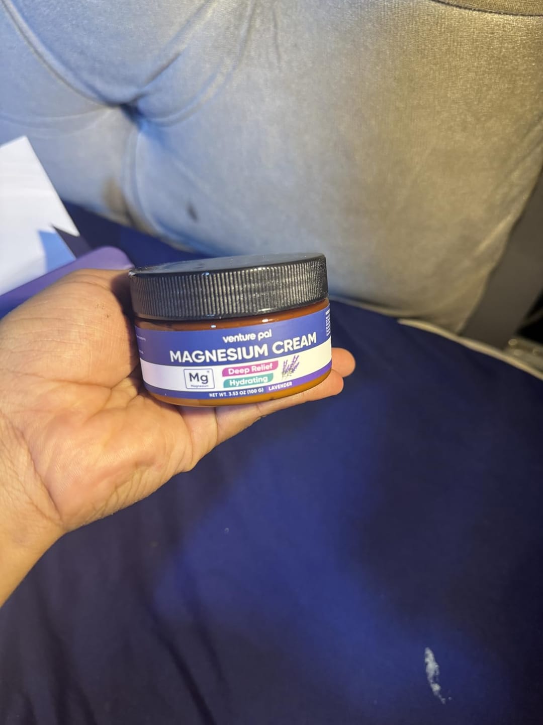 Customer photo review of Topical Magnesium Cream