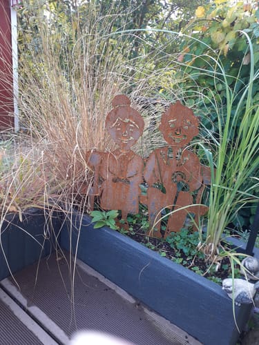 Customer photo review of Gartenstecker Oma & Opa