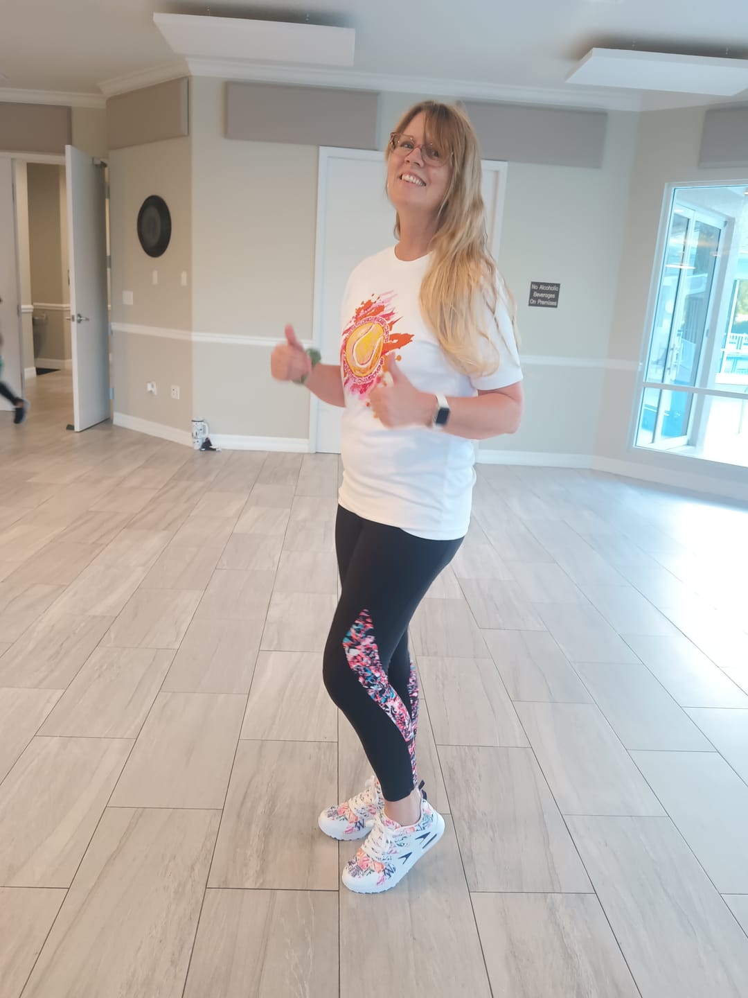 Customer photo review of Zumba Printed Air Lo