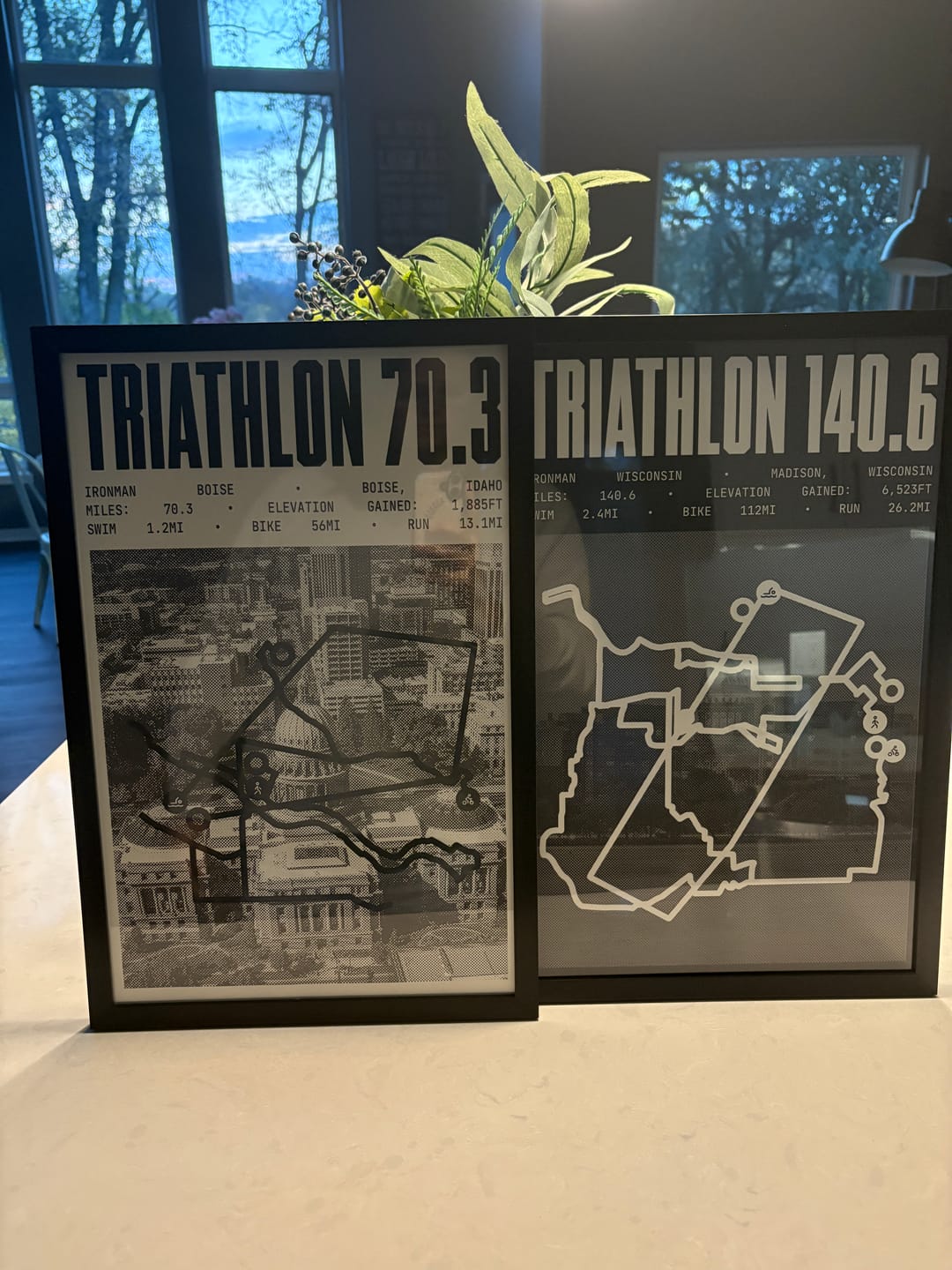 Customer photo review of Ironman 140.6 Wisconsin Poster