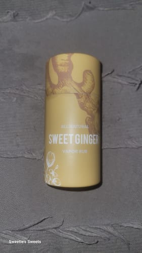 Customer photo review of Sweet Ginger Vapor Rub