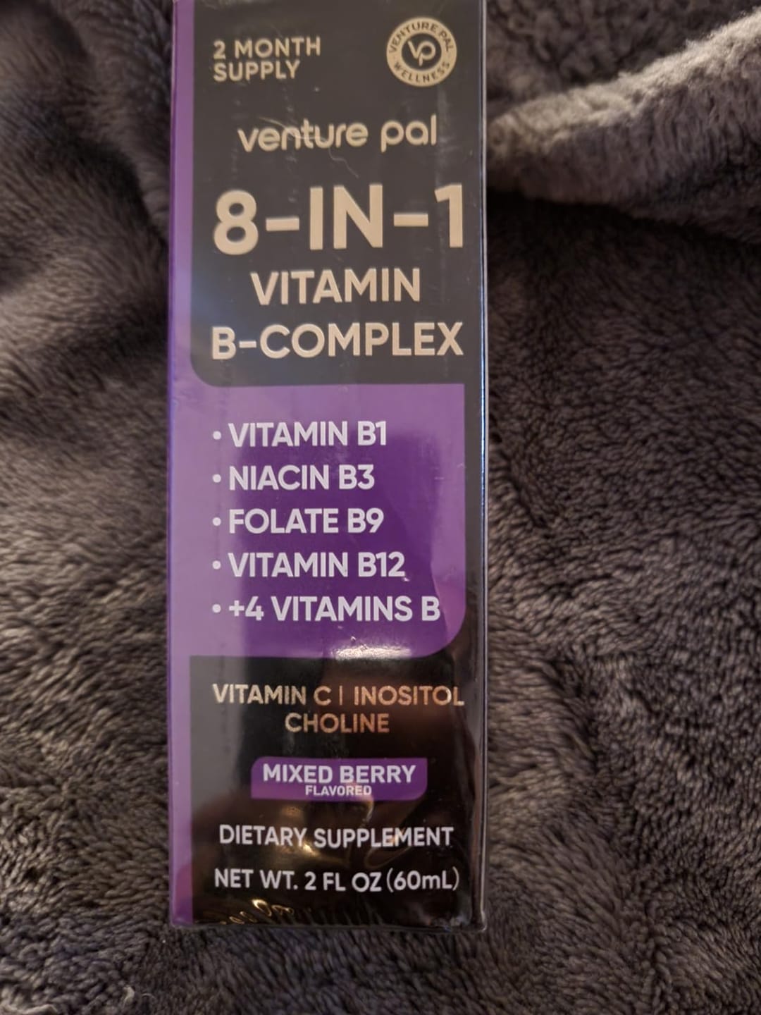 Customer photo review of Vitamin B - complex - Mixed Berry - 200 mcg Liquid Drops
