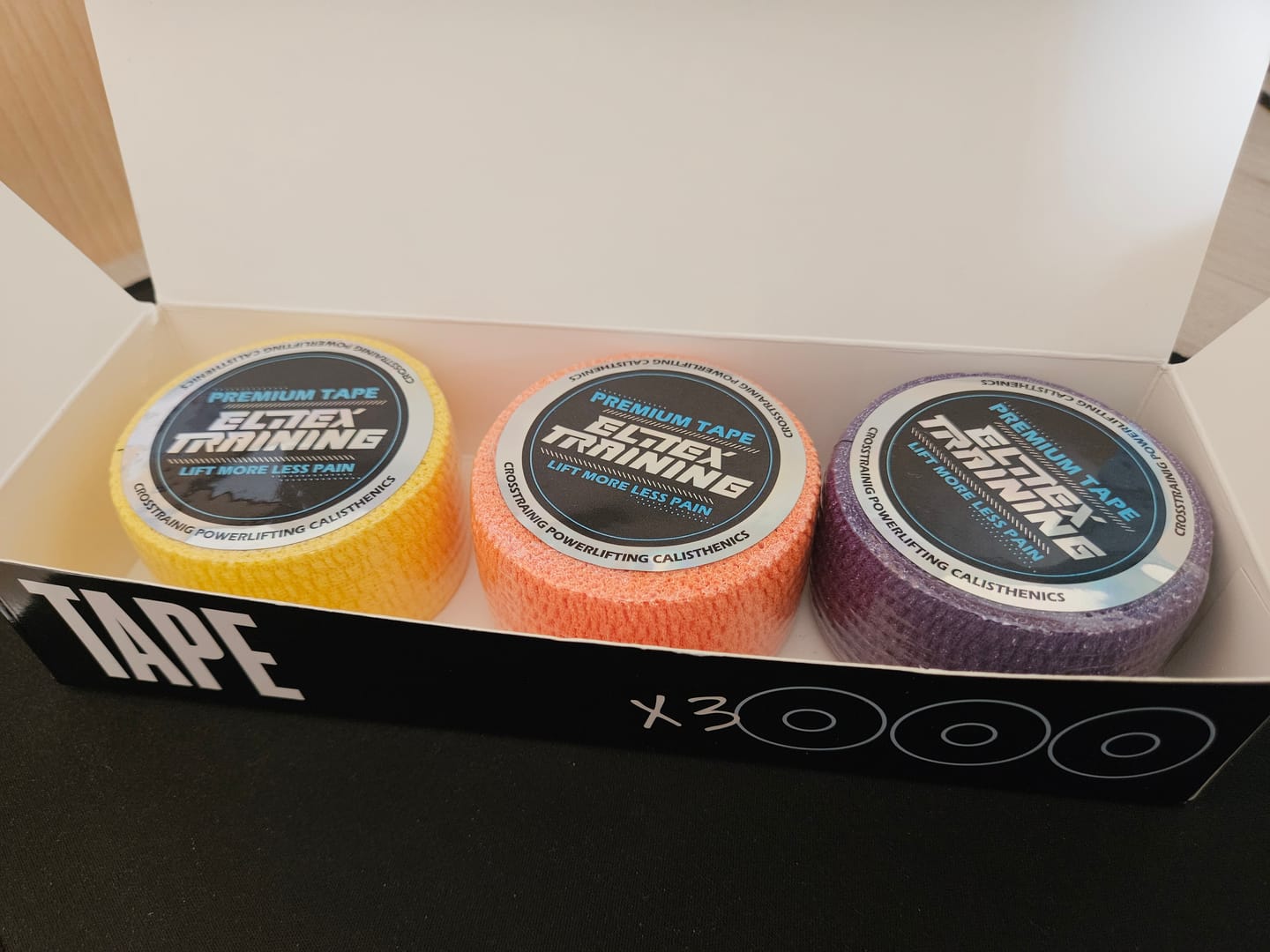Customer photo review of Premium Tape Extra Adhesivo Pack 3