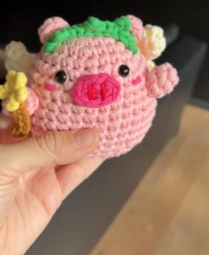 Customer photo review of Mini Crafts™ Learn-To-Crochet Kits