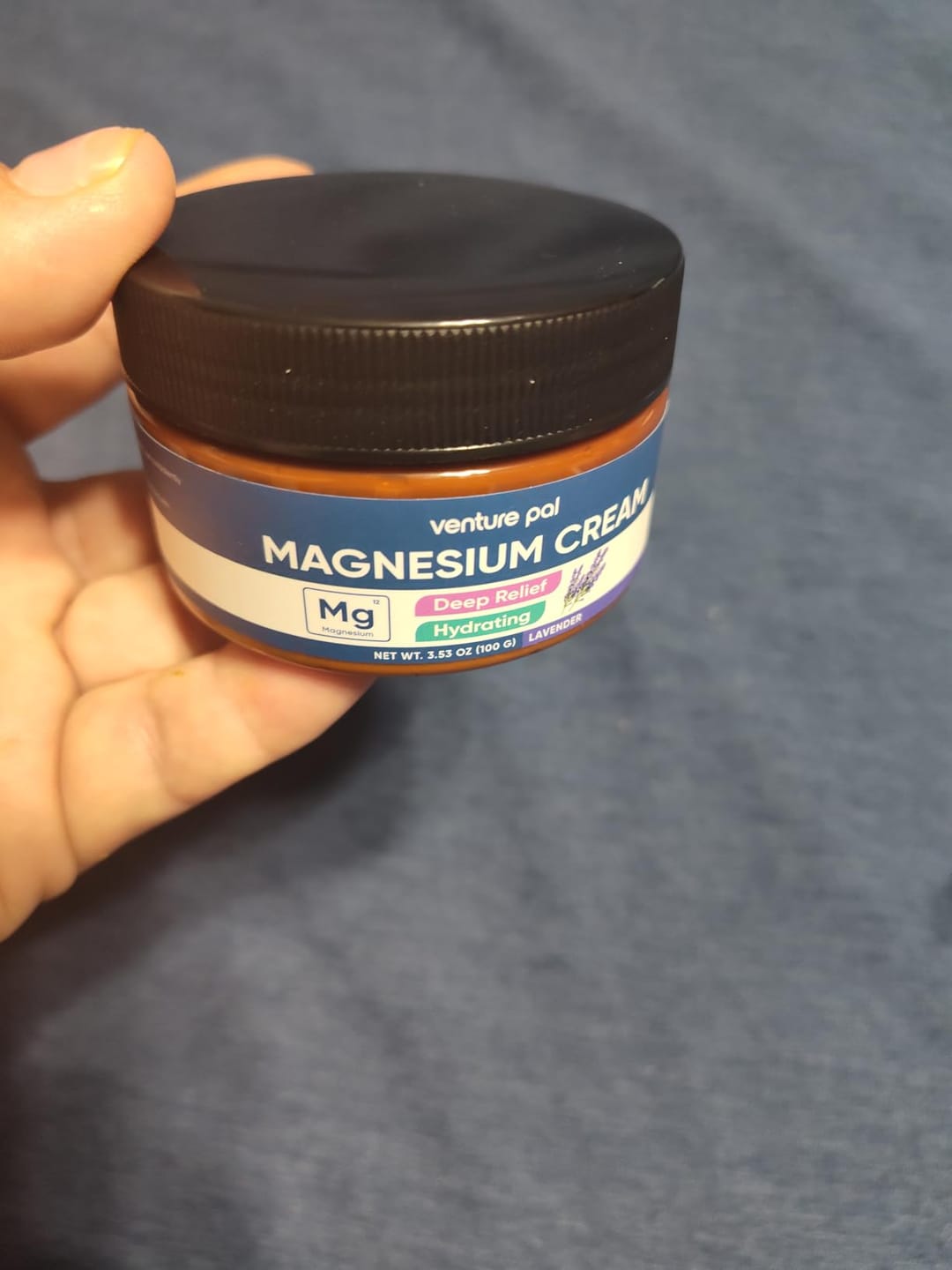 Customer photo review of Topical Magnesium Cream