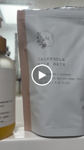 Customer video review of Calendula Golden Milk Bath
