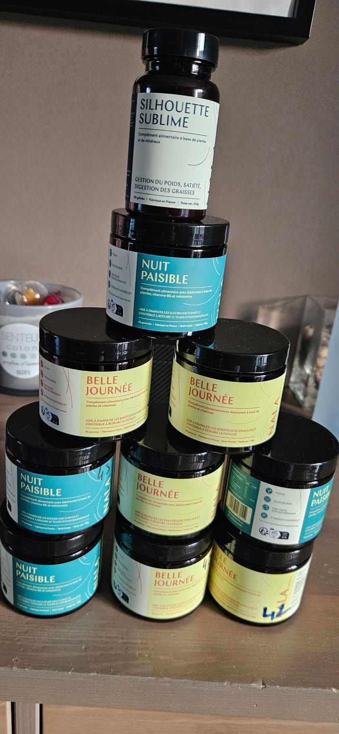Customer photo review of COMPLEXE MÉNOPAUSE JOUR & NUIT