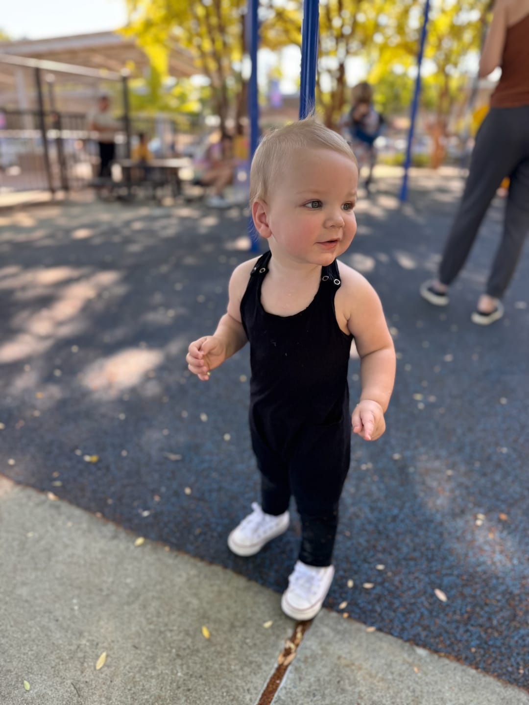 Customer photo review of Baby Romper Black