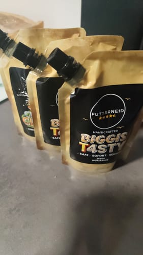 Customer photo review of BIGGIS T4STY Sauce 250ml