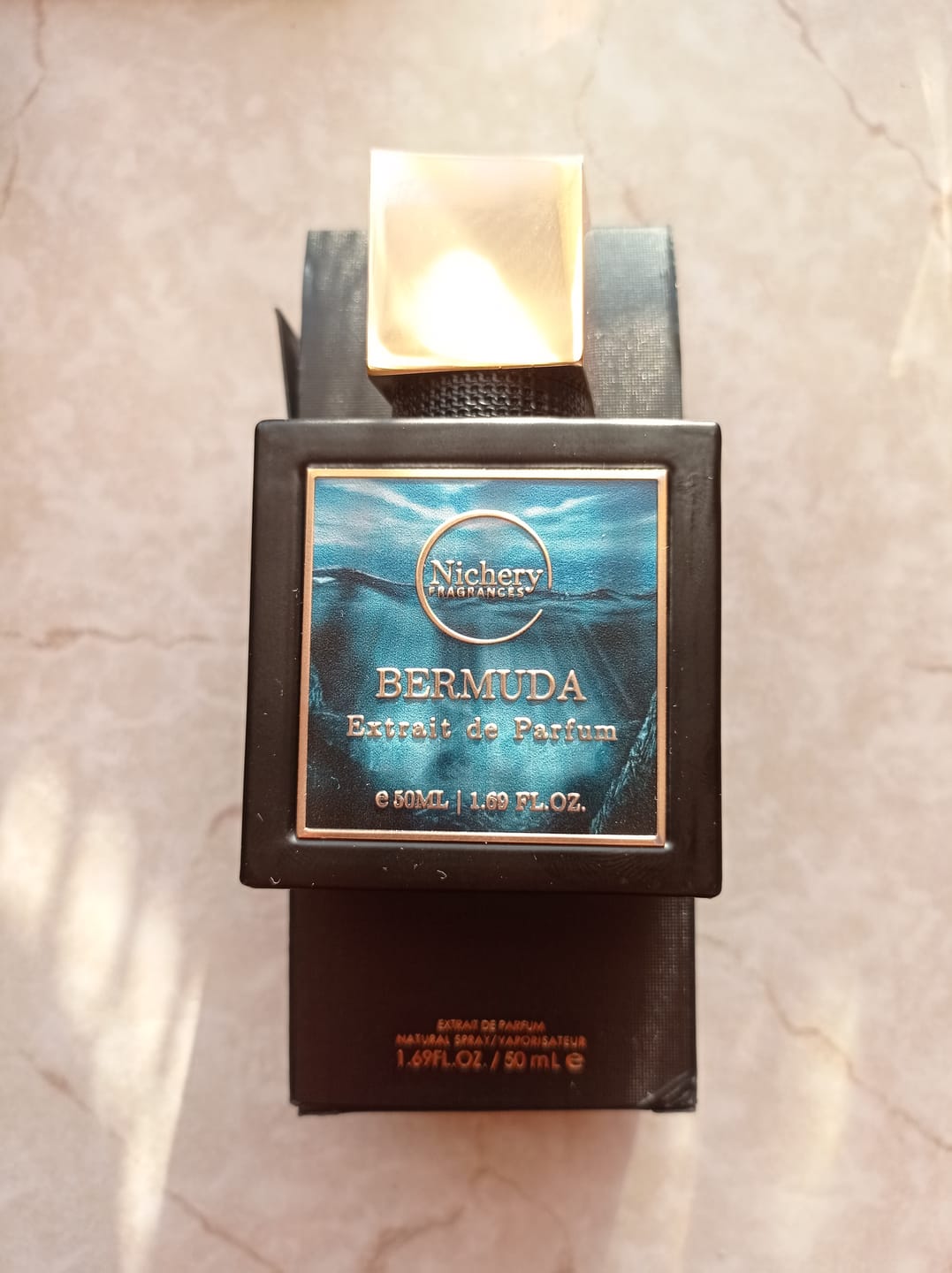 Customer photo review of Nichery Bermuda Extrait de Parfum - Unisex 50ml