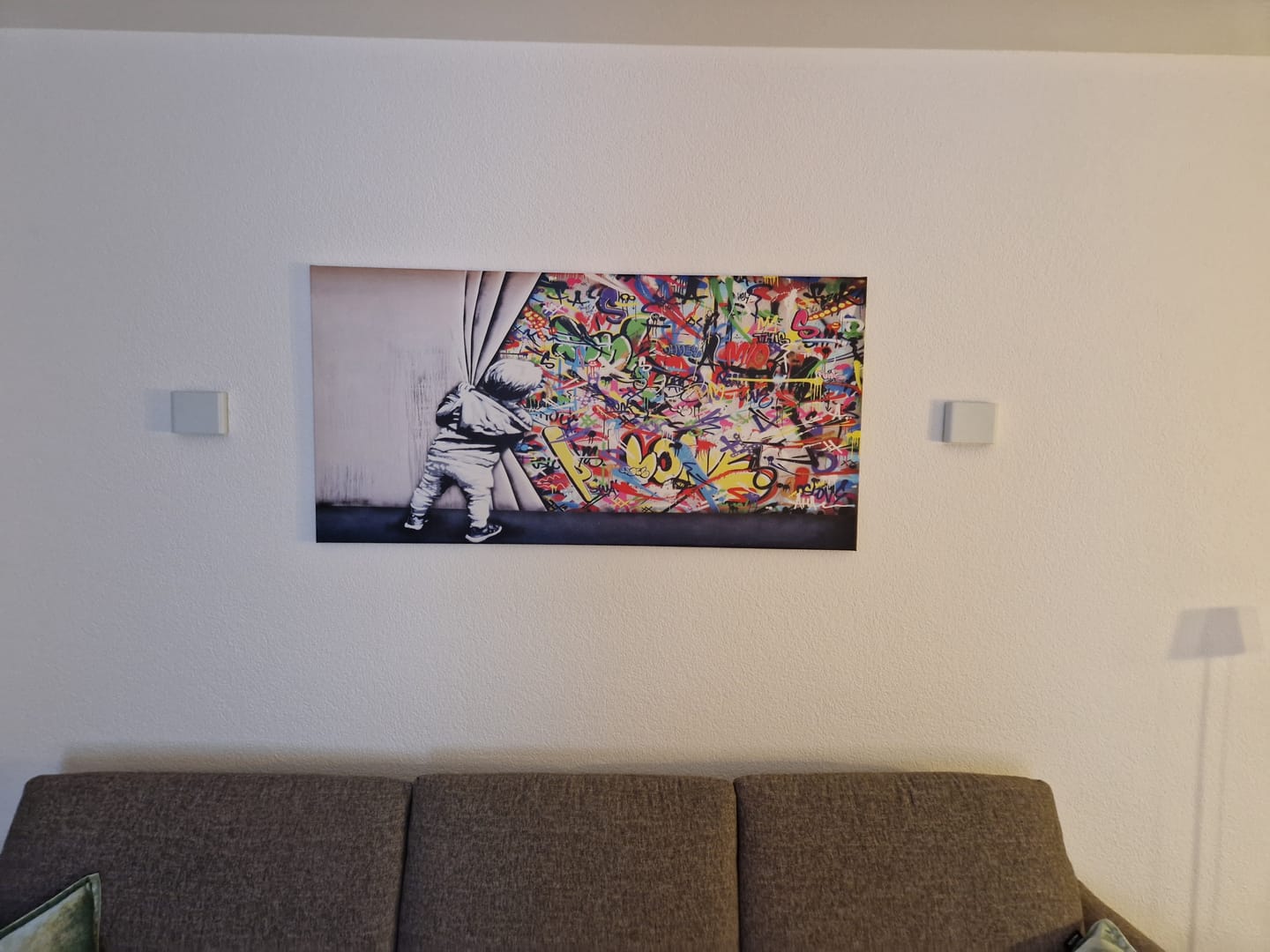 Customer photo review of Hinter dem Vorhang