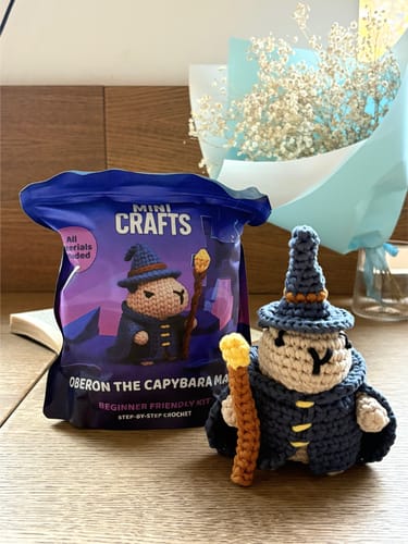 Customer photo review of Mini Crafts™ Learn-To-Crochet Kits