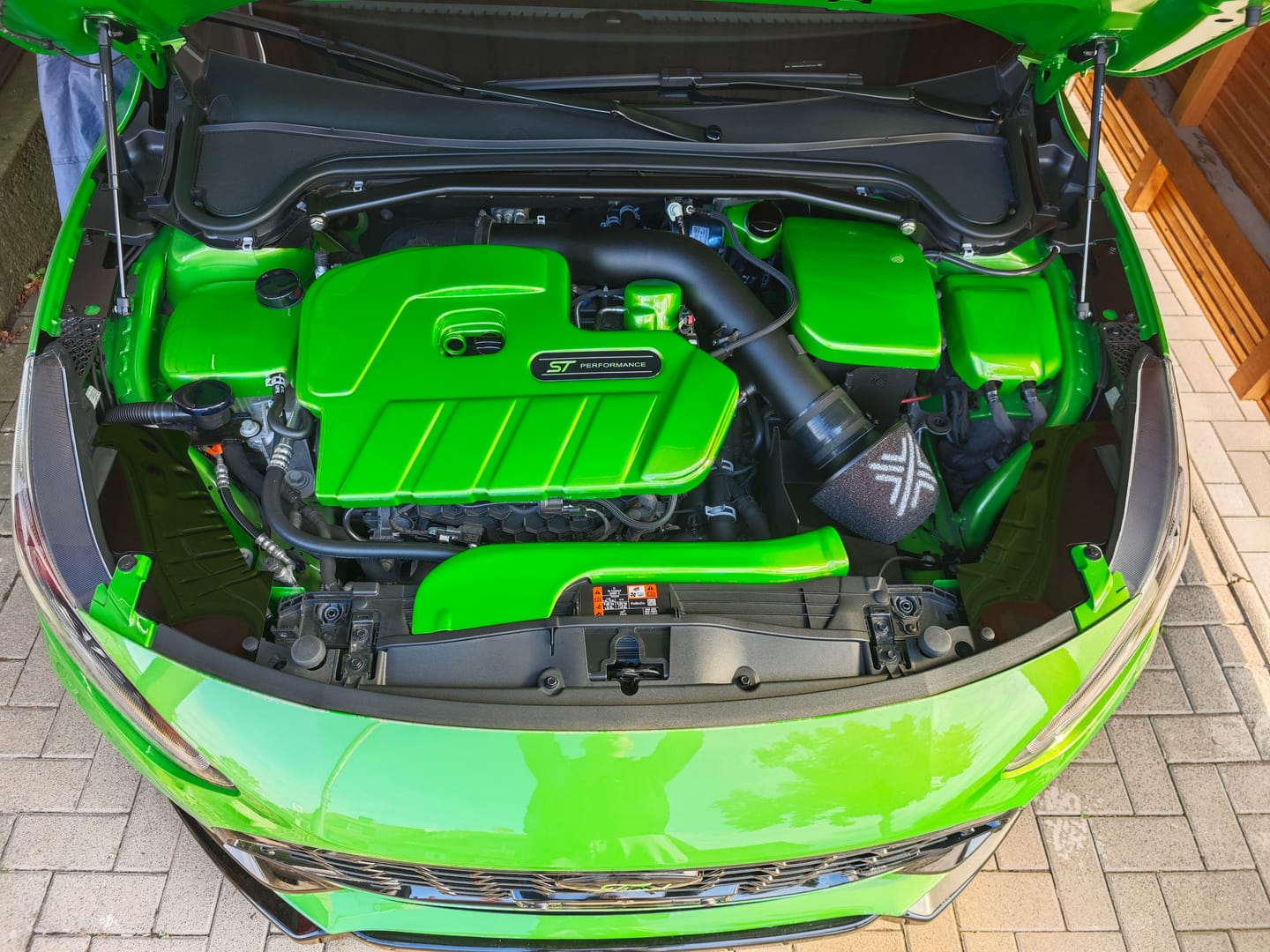 Customer photo review of Proform Mk4.5 Focus Slam Panel End Covers (Plastic Finishes)