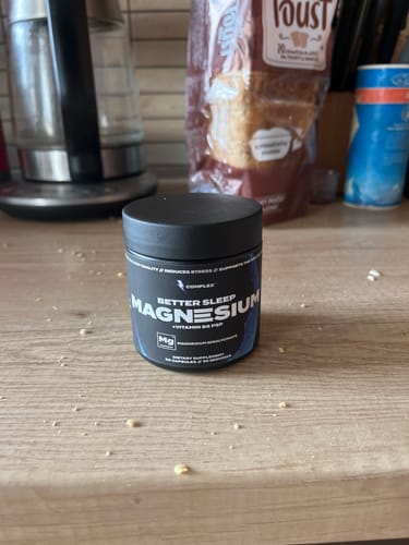 Zákaznická recenze s fotkou produktu Sleep Magnesium