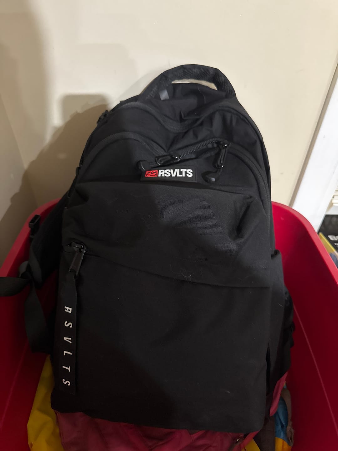 Customer photo review of RSVLTS Black Backpack V1