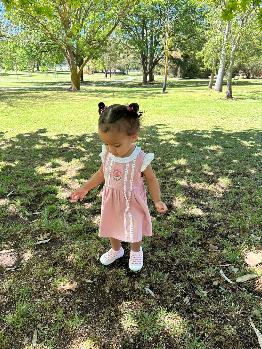 Customer photo review of Pink Breathable Mesh