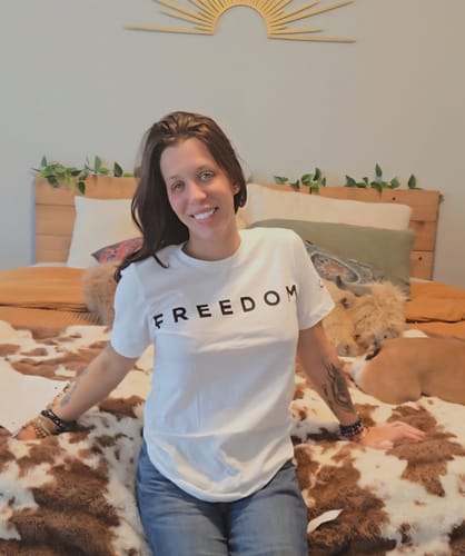 Customer photo review of Freedom CK T-Shirt
