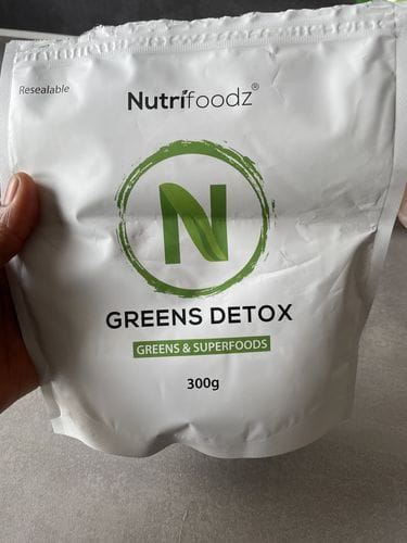 Customer photo review of Nutrifoodz® Greens Detox