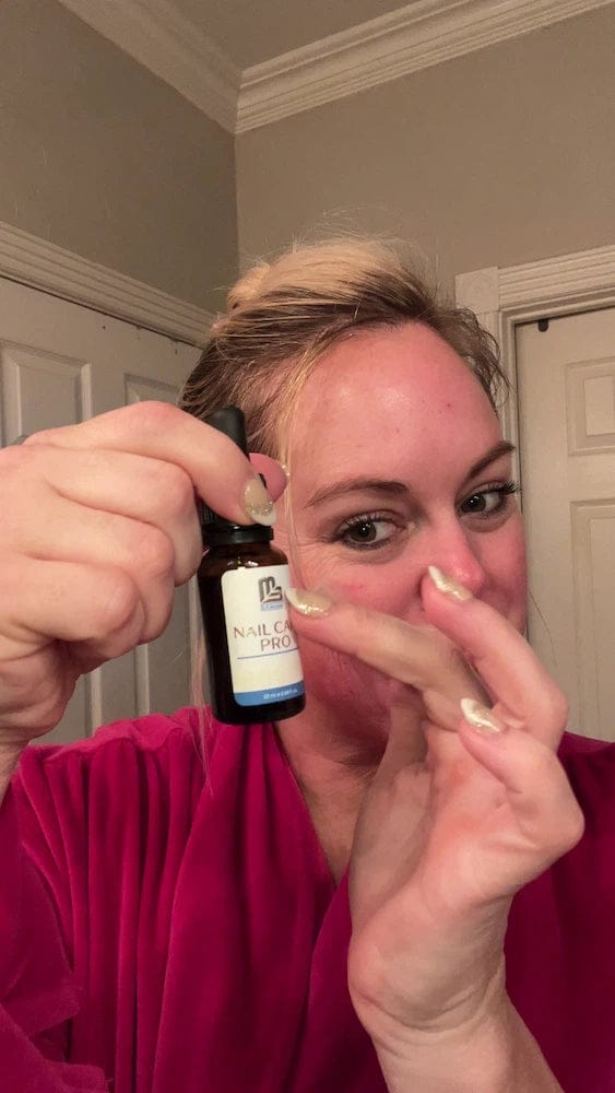 Customer photo review of Nail Strengthener and Growth Serum - Nail Care Pro