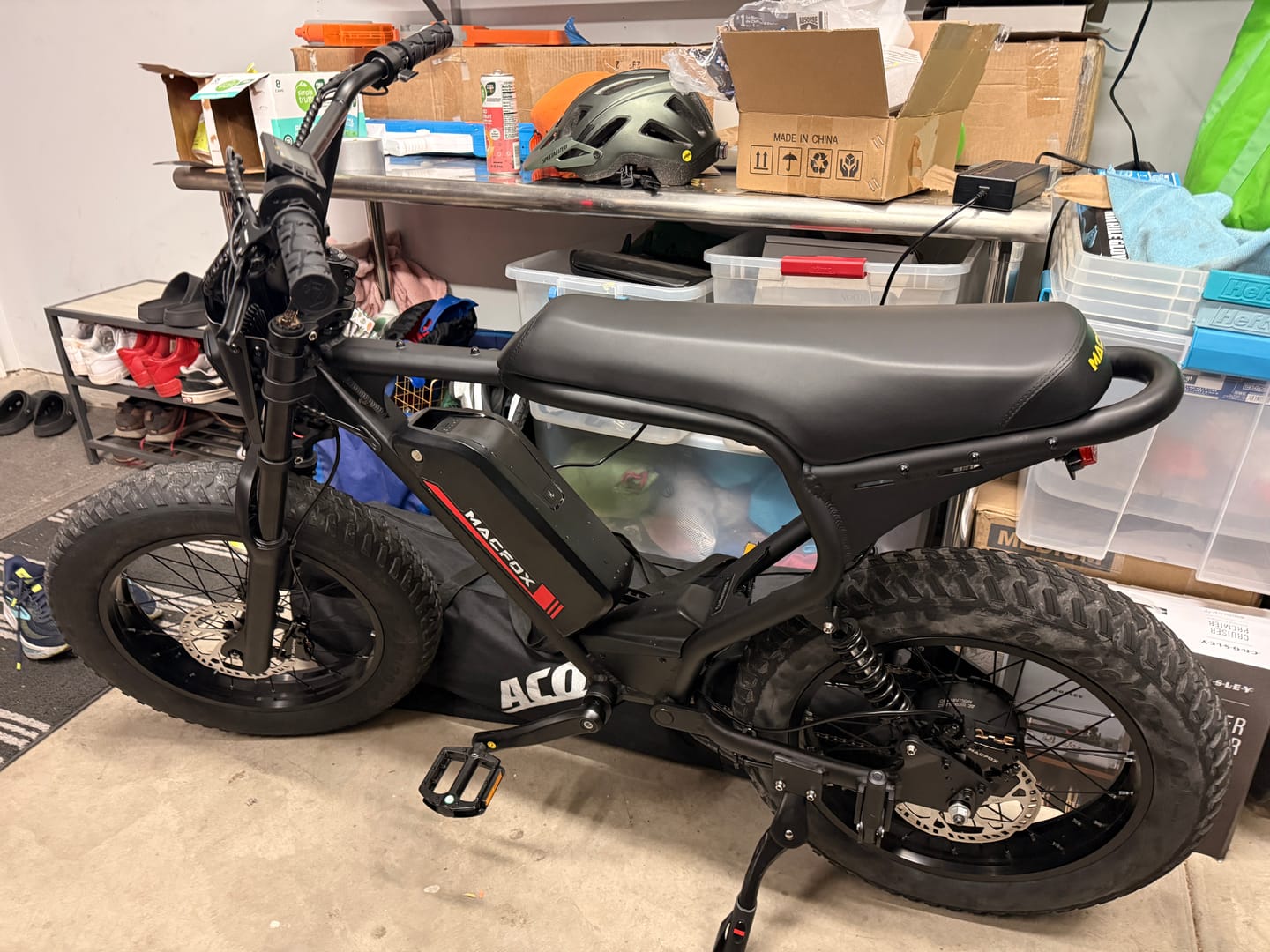Customer photo review of Macfox X2 Electric Mountain Bike