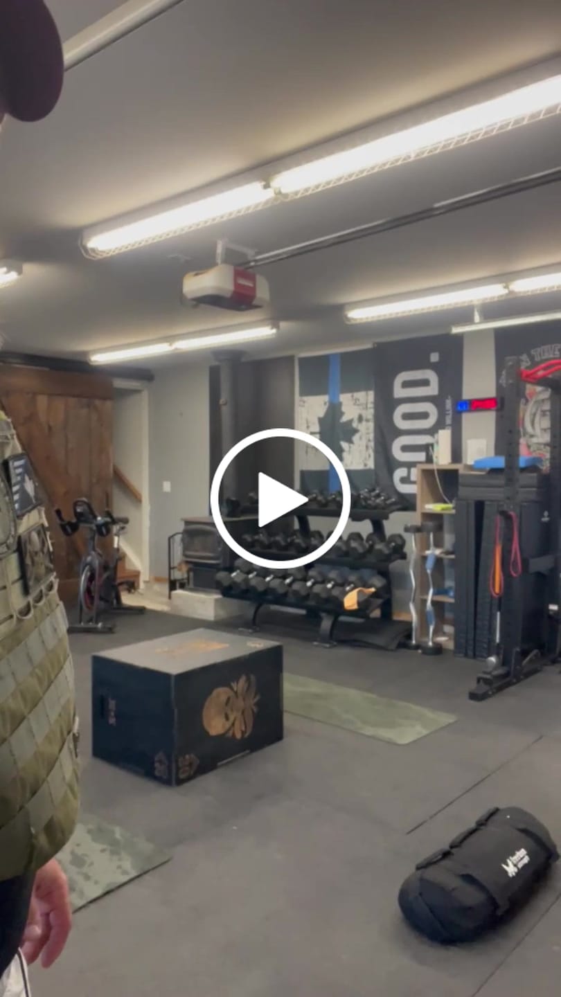 Customer video review of Training Sandbag