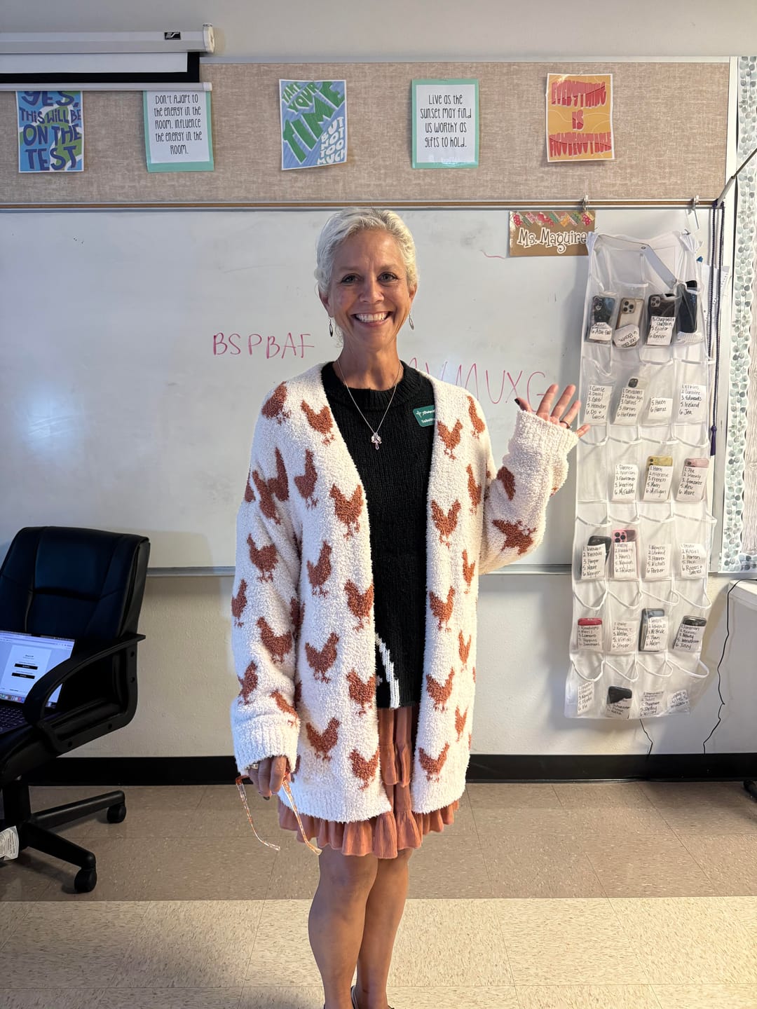 Customer photo review of Chicken Luxe Cardigan