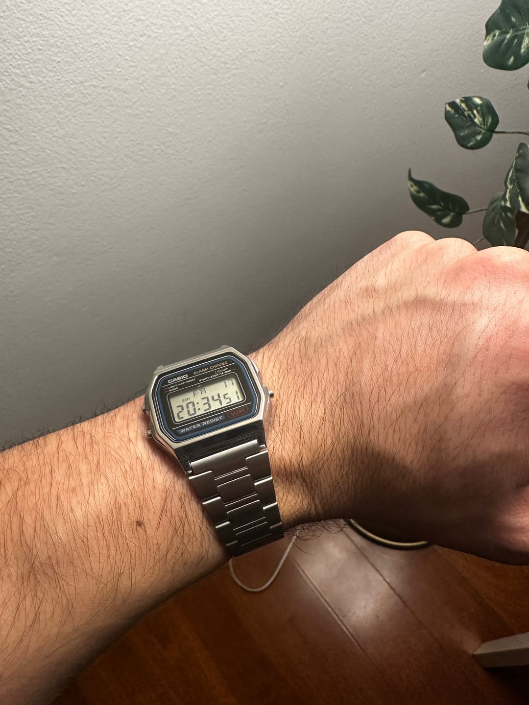 Customer photo review of Reloj Casio Vintage A159WA-N1DF Plateado MADE IN JAPAN