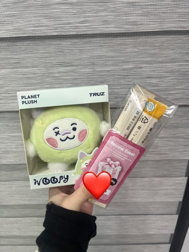 Customer photo review of TREASURE - TRUZ Planet Mini Plush