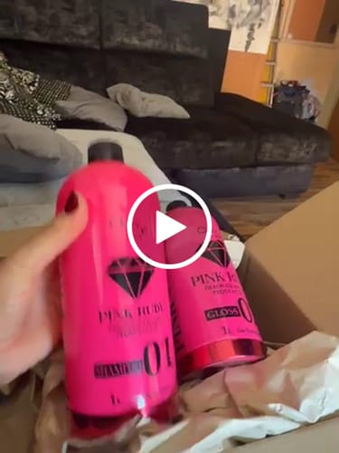Customer video review of PRÉ VENDA - Kit Pink Ruby  - Alisamento Orgânico Clary Liss