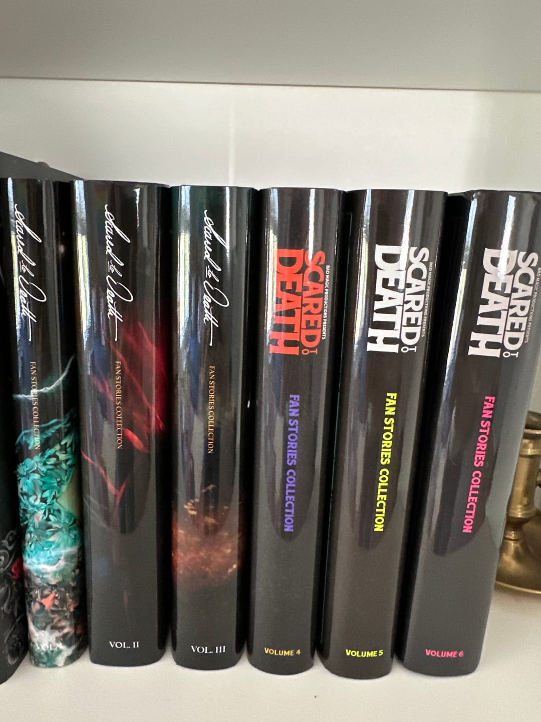 Customer photo review of Scared To Death Book Vol 6 SIGNED