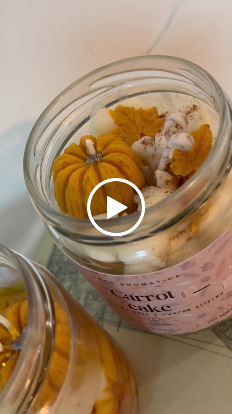 Customer video review of Fragancia CARROT CAKE