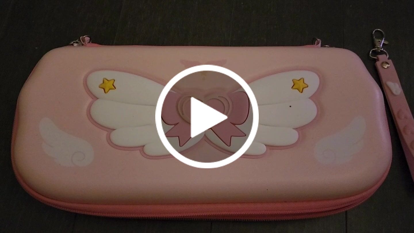 Customer video review of GeekShare Star Wings Carrying Case for Switch 2