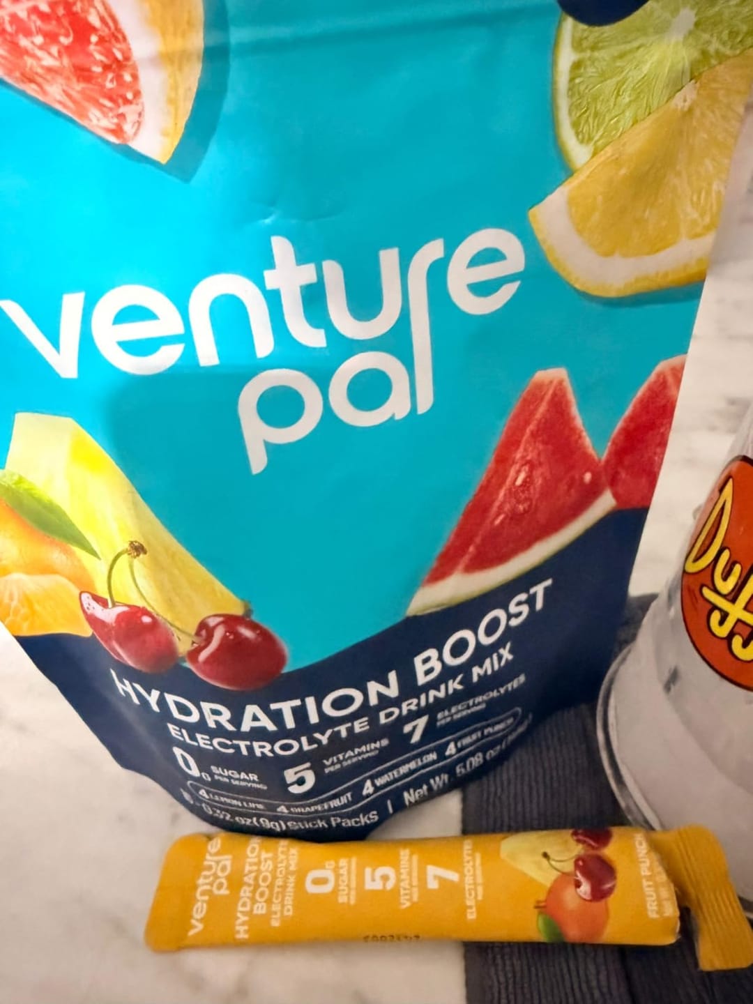 Customer photo review of Sugar Free Electrolyte Powder Packets