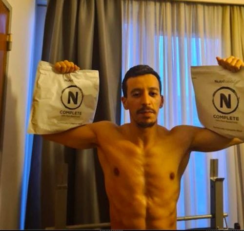 Customer photo review of Nutrifoodz® Complete - Vanilla