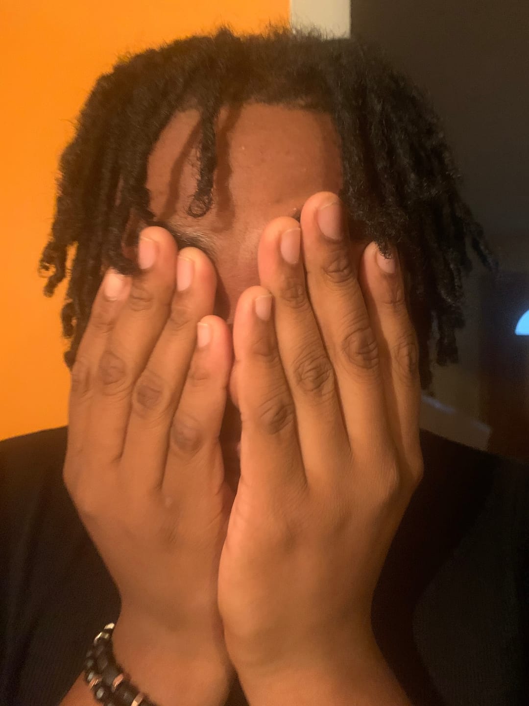 Customer photo review of Avocado Oil Stimulating Hair Growth Serum
