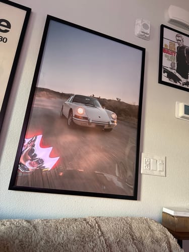 Customer photo review of White Porsche 911 In Desert